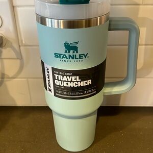 BNWT Stanley Quencher 40oz Seafoam Blue Aqua Cup